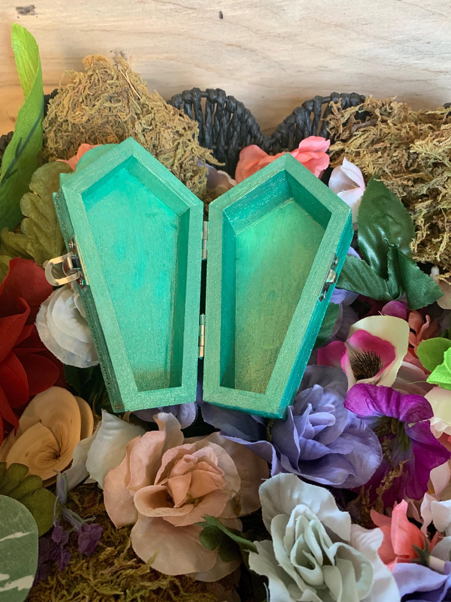 Mini Macabre Coffin Decorative Trinket Box - Jewelry, Trinkets & more