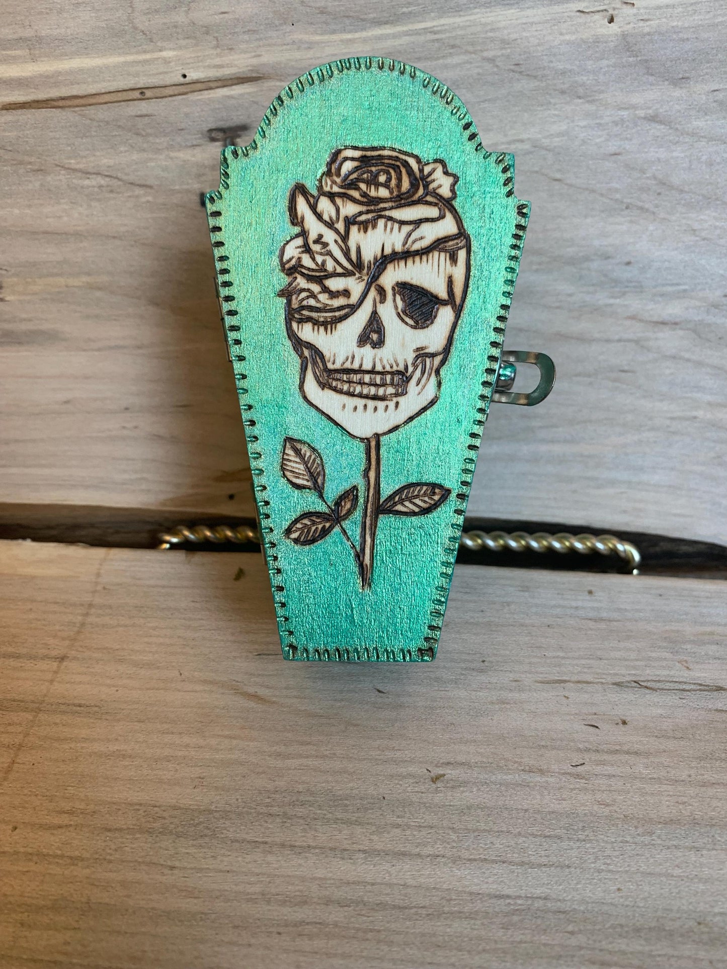 Mini Macabre Coffin Decorative Trinket Box - Jewelry, Trinkets & more