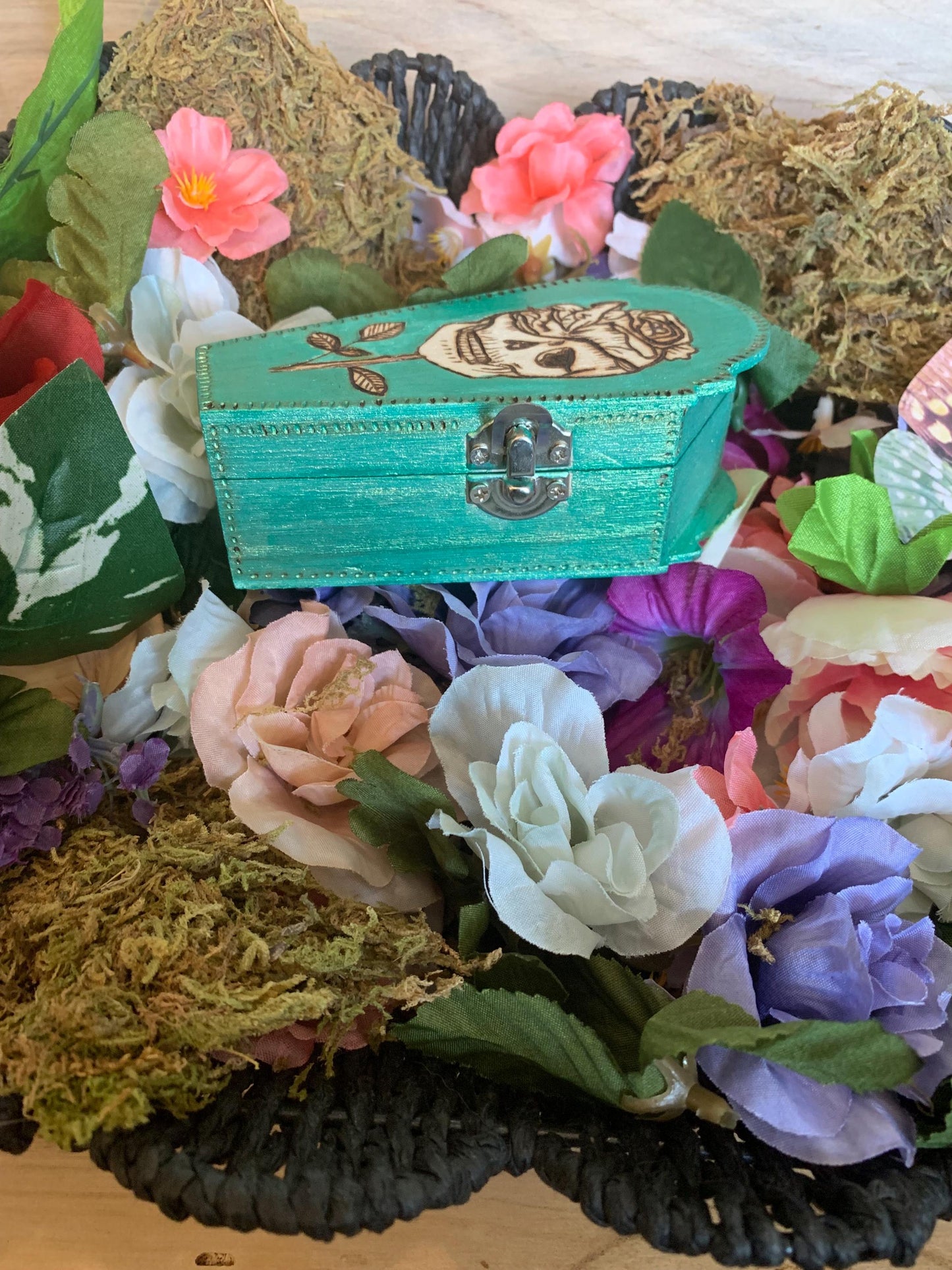Mini Macabre Coffin Decorative Trinket Box - Jewelry, Trinkets & more