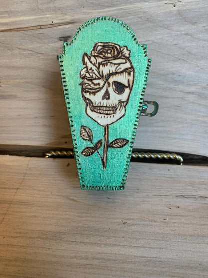 Mini Macabre Coffin Decorative Trinket Box - Jewelry, Trinkets & more